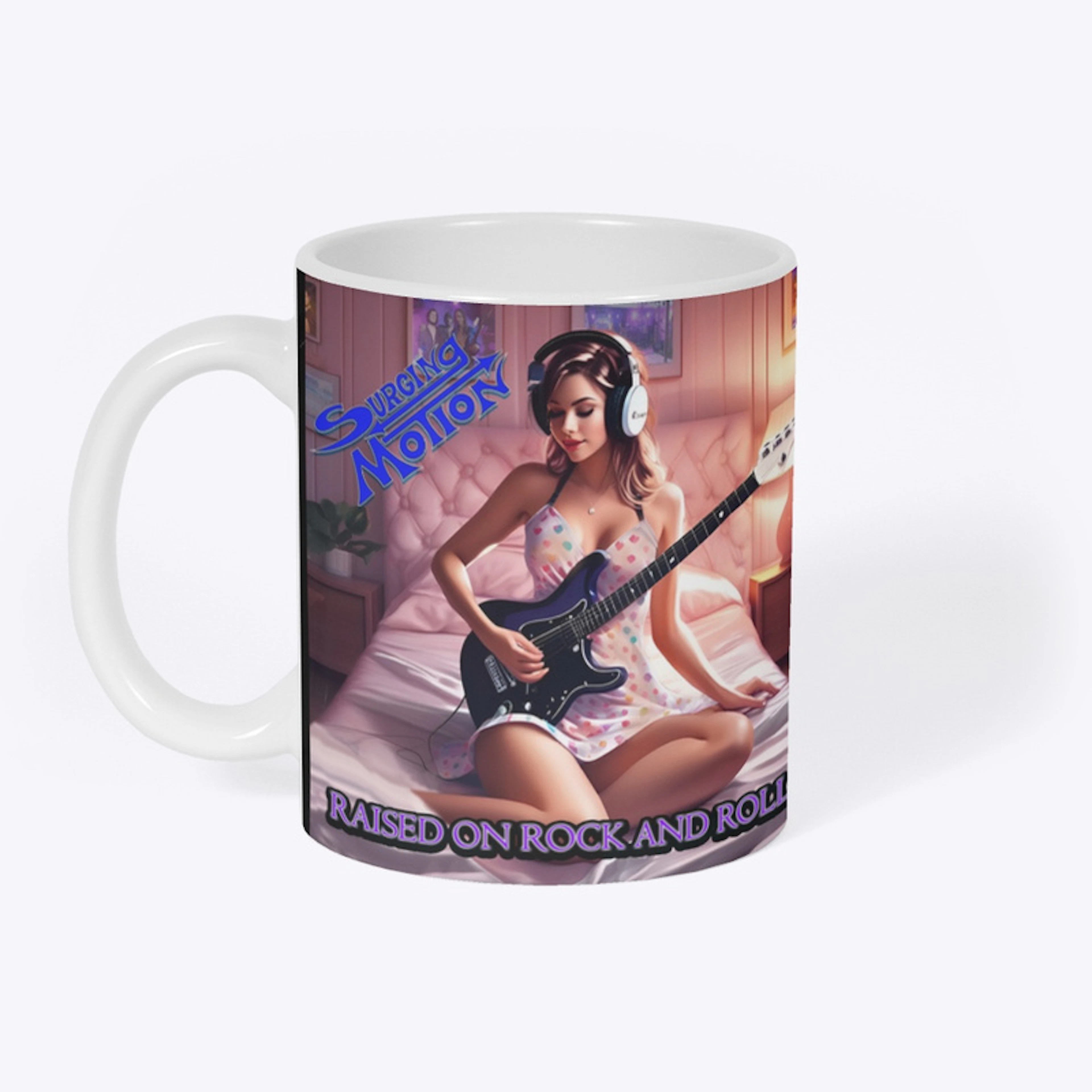 Raised On Rock And Roll Coffee Mug